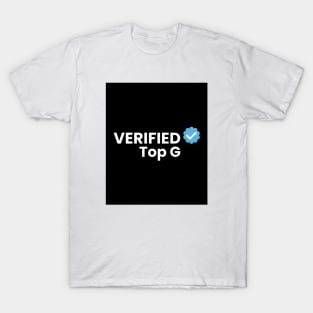 Top G Twitter Verified T-Shirt